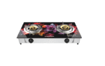 Jamuna gas stove Floral LPG/NG (Brass Burner) New - Image 2