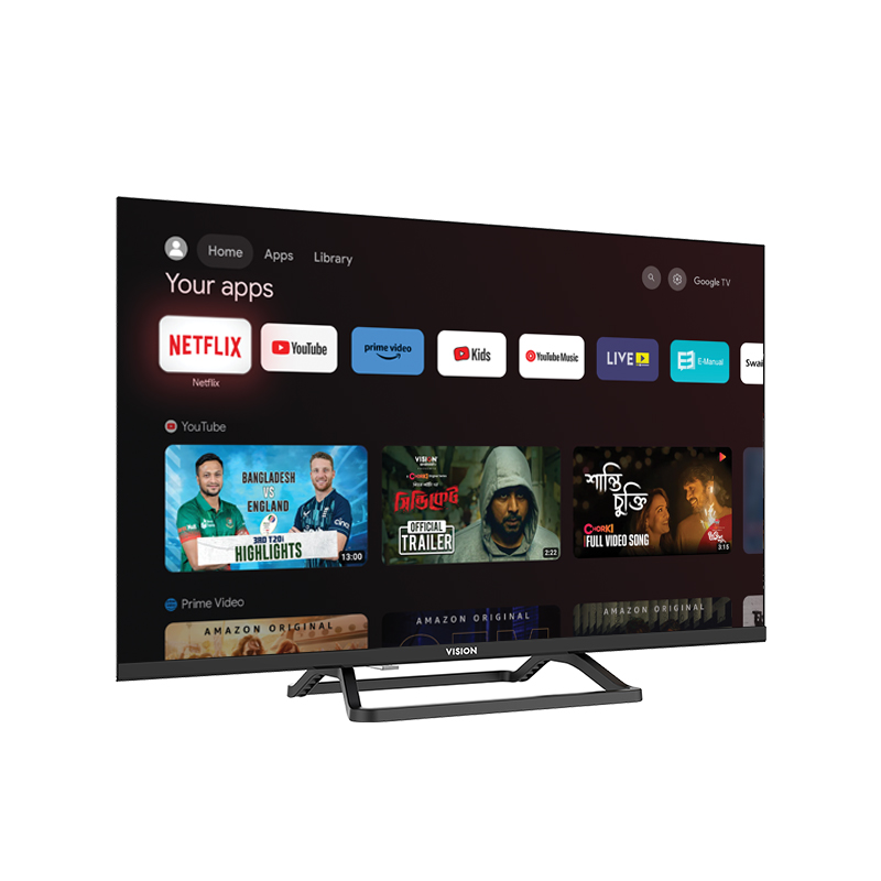 VISION 32ED TV E40S Smart Google TV-Enagor VISION 32" LED TV E40S Smart Google TV - Image 1