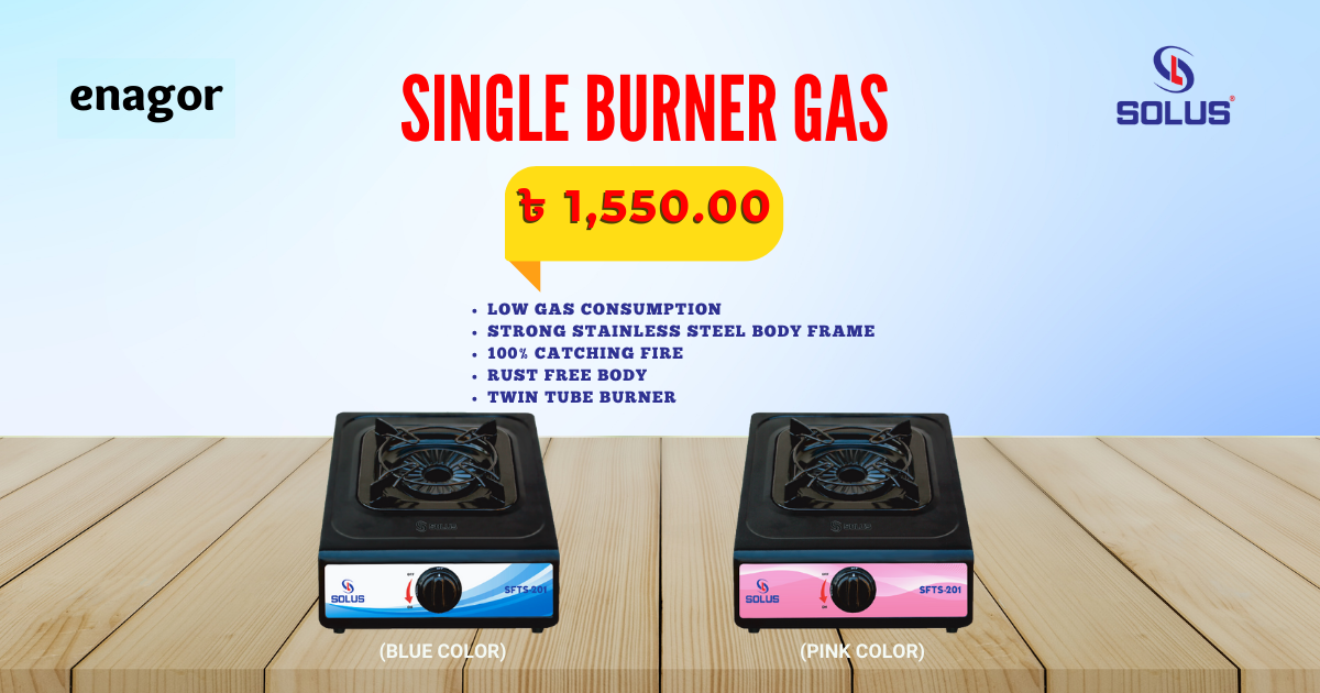 enagor Gas Stove Gas Stove Burner Single Solus - Image 1